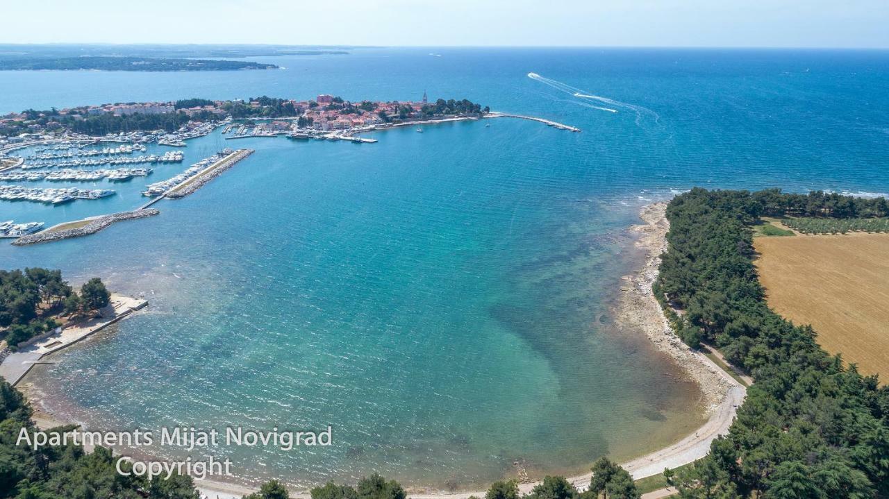 Apartments Mijat Novigrad Istria Buitenkant foto